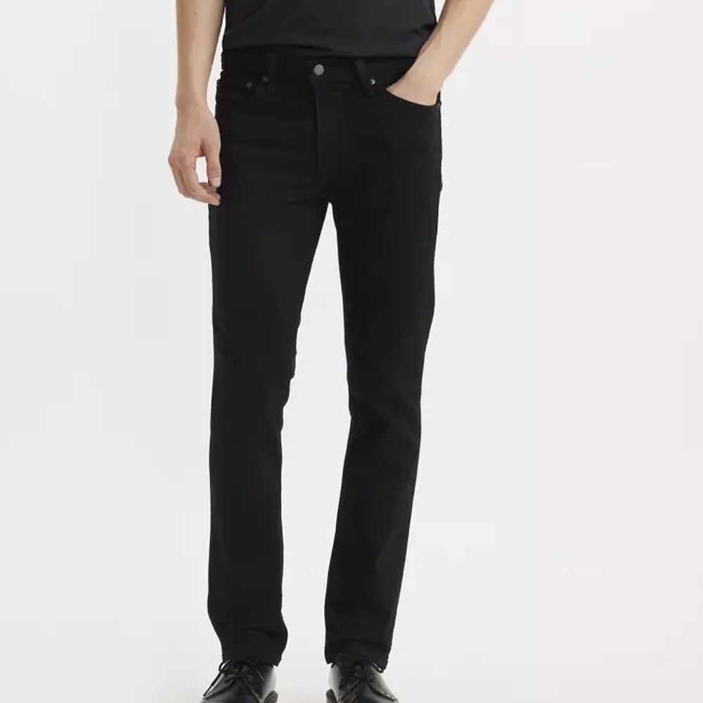 L511™ SLIM FIT MEN'S JEANS Size W31 - L32 Black Color New With Tags